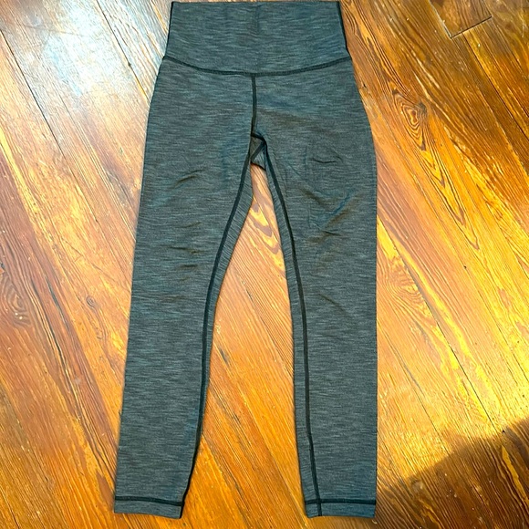 lululemon athletica Pants - Lululemon Activewear Dark Gray Leggings Women's Size 2